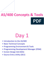 Extracts From AS400 Concepts and Tools 