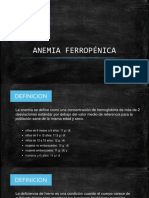 Anemia Ferropénica