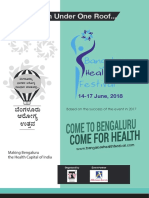 Bangalore Health Festival 2018 Brochure