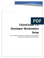 ClaimCenter - Developer Workstation Setup v-1.4