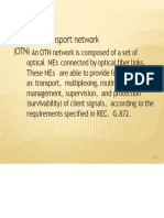 Optical Transport Network (OTN)