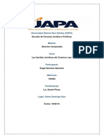 Tarea 4 de Derecho Comparado.