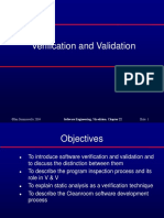 Verification and Validation: ©ian Sommerville 2004 Slide 1