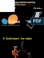 The Vision, The Tool, and The Project: Scikit