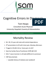 Cognitive Errors in Diagnosis: Tom Heaps