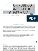 Sector Publico Financiero de Guatemala