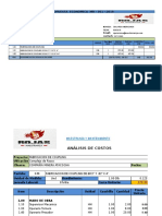 Cot MR 051-2019 Fabricacion de Coupling para Bomba Worthington