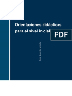 4 Orientaciones Didacticas para El Nivel Inicial 5 Parte