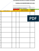 Planilla de Inscripciones Olimpiada Cocha