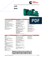 Standard Genset Features Generator Set Performance Generator Set Options