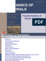 Mechanics of Materials: Transformations of Stress and Strain