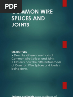 Splices and Joints 1 1