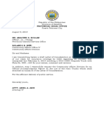 Transmittal Letter