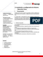 Guia de Trabajo 2 Instalación y Configuración de Sistema Operativo Linux