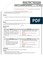 Aldehydes and Ketones Synopsis