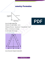 Geometry Formulas