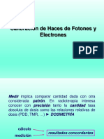 Calibracion Haces Fotones y Electrones