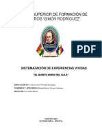 Sistematizacion de Experiencias