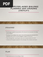 Computer Aided Building Planning Drawing