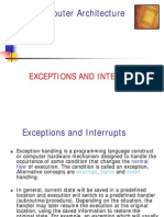 Comp+Arch+Wk+6 Interrupts+++FP+Pipeline Aut09