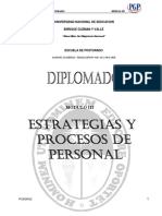 Modulo 3 - Estratefias de Proceso de Personal