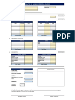 Plantilla Arqueo de Caja General