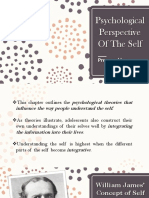 Psychological Perspective of The Self