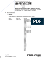 Service Bulletin: Cfe738 Turbofan Aircraft Engine