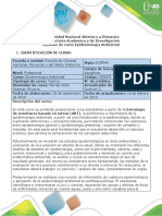 Syllabus Del Curso Epidemiologia Ambiental