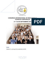 Congreso Internacional de Técnicas de Masajes Coroorales PDF