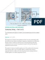 Conductor Sizing Part 2 of 2: Mike Holt