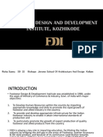 Fddi Kozhikode Proposal