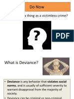 Sociology Lesson - Deviance and Crime