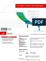 Curved Steel Composite I-Girder Bridge Design To CSA