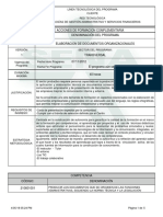 Elaboracion de Documentos Organizacionales