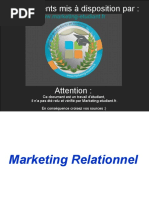 Marketing Relationnel