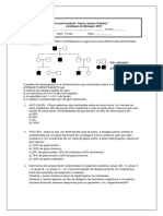 Avaliação Genética 3 Ano