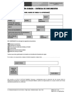 Declaracion Jurada 2018 Entrega de Documentos