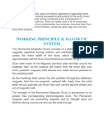 Working Principle & Magnetic System