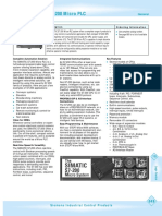 Simatic S7-200 Micro PLC: Ordering Information Description