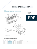 Ex200 6bd1 Cylinder Head Hitachi