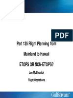 Part 135 Flight Planning From Mainland To Hawaii Etops or Non-Etops?