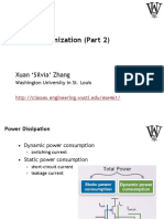 Power Optimization (Part 2) : Xuan Silvia' Zhang