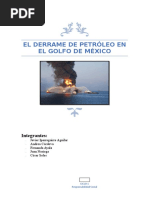 Monografia Derrame de Petroleo