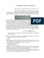 Tugas Rutin II (Worksheet of Heat and Temperature)