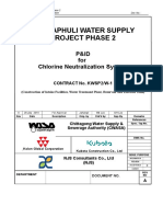 Karnaphuli Water Supply Project Phase 2: P&Id For Chlorine Neutralization System