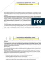 Plan de Area Ciencias Naturales Tercero