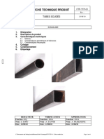 Fiche Technique de Tubes Soudés