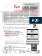 Brochure: Control Hazard and Operability Study (CHAZOP) : Excellence in Dependable Automation