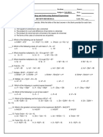 Multiple Choice: Read Each Item Carefully. Write The Letter of The Best Answer in The Blank Provided For Each Item